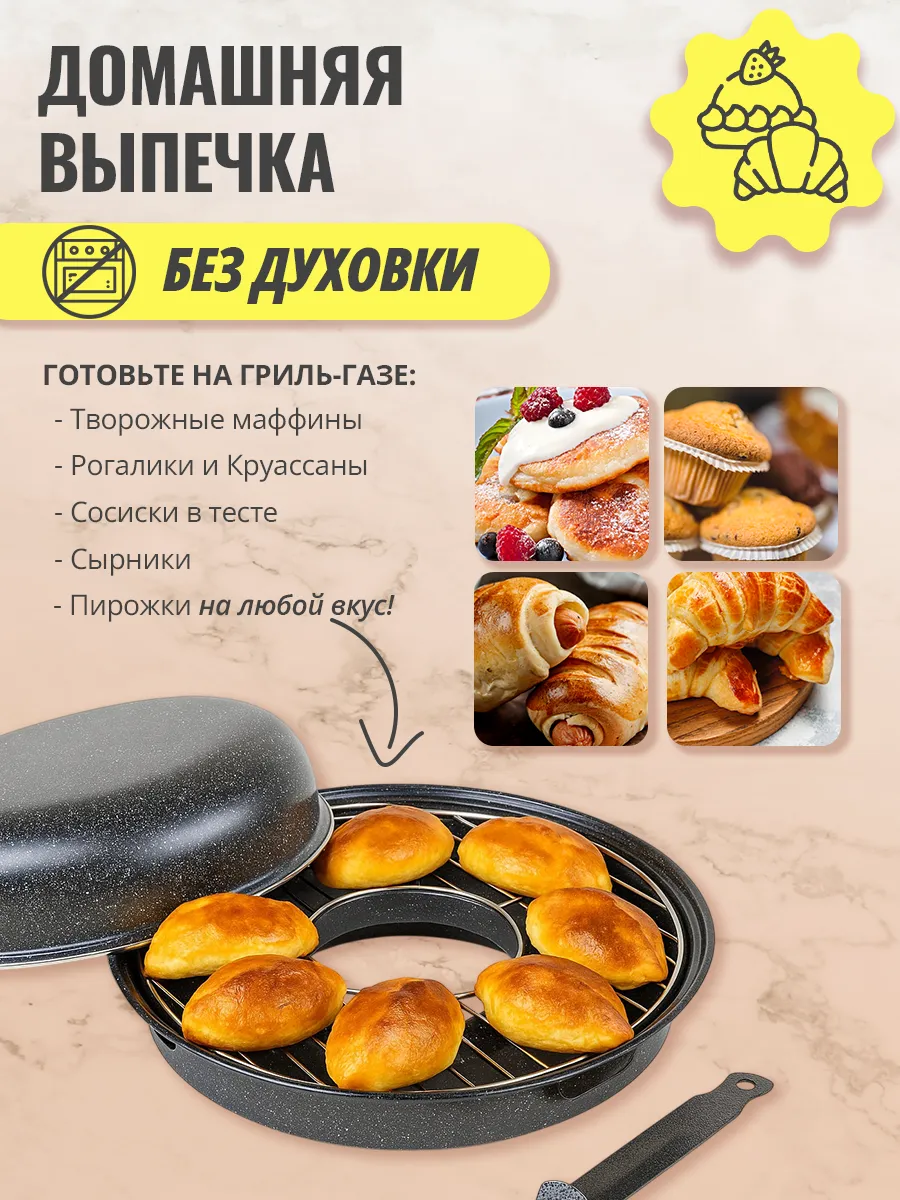 Характеристики сковороды гриль-газ