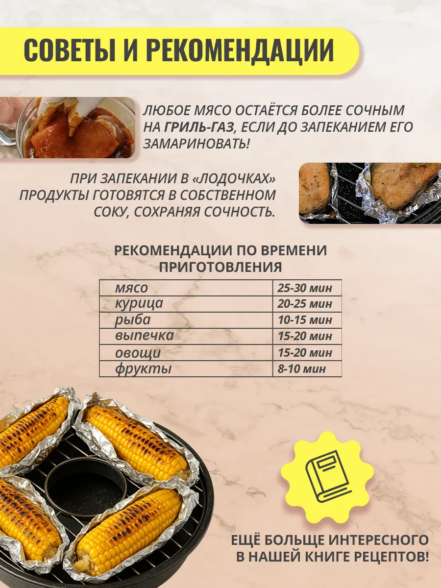 Приготовление на сковороде гриль